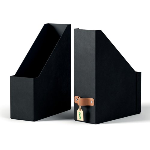 Leitz Puro Magazine File, 100% recycled card, pack of 2 Leitz Puro Magazine File, 100% recycled card, pack of 2