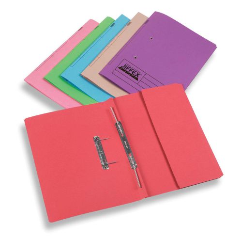 Rexel Jiffex Foolscap Transfer File with Pocket Pink PK25 Review