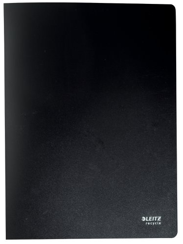 Leitz+Recycle+Polypropylene+Display+Book+40+Pockets+A4+Black+46770095