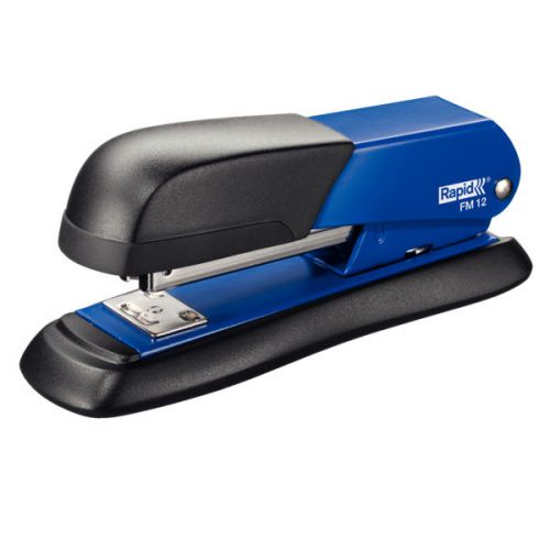 Rapid+Desktop+Metal+Halfstrip+Stapler+FM12+Blue