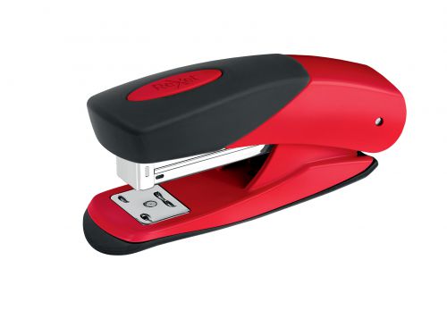 Desktop Staplers Rexel Choices Matador Half Strip Stapler Metal 25 Sheet Red 2115688