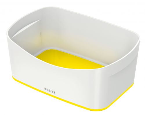 Leitz MyBox WOW Storage Tray White/Yellow 52574016