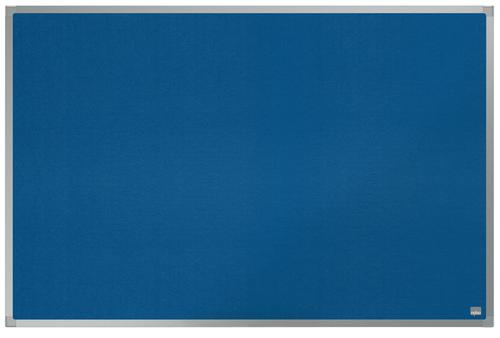ValueX+Blue+Felt+Noticeboard+Aluminium+Frame+900x600mm+1915483