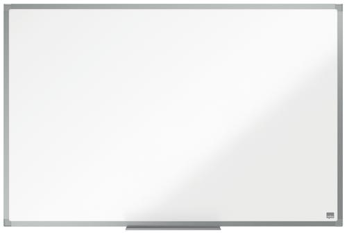 Magnetic ValueX Magnetic Lacquered Steel Whiteboard Aluminium Frame 900x600mm 1915476