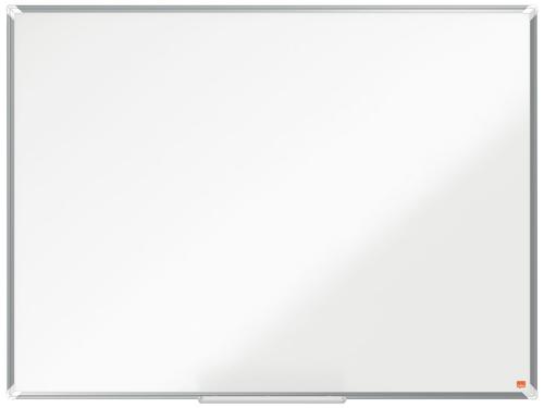 Nobo Premium Plus Magnetic Steel Whiteboard Aluminium Frame 1200x900mm 1915156