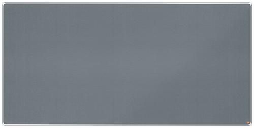 Nobo Premium Plus Grey Felt Noticeboard Aluminium Frame 2400x1200mm 1915200