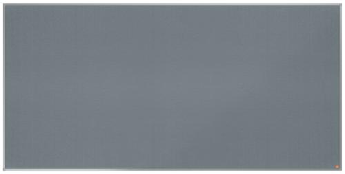 Nobo Essence Grey Felt Noticeboard Aluminium Frame 2400x1200mm 1915441