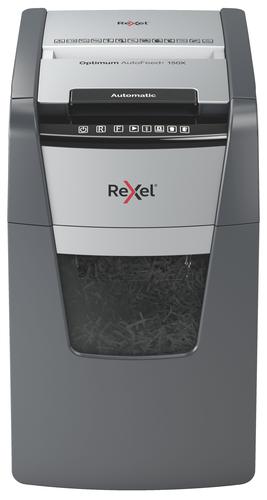 Rexel Optimum AutoFeed+ 150X Cross-Cut P-4 Shredder 2020150X