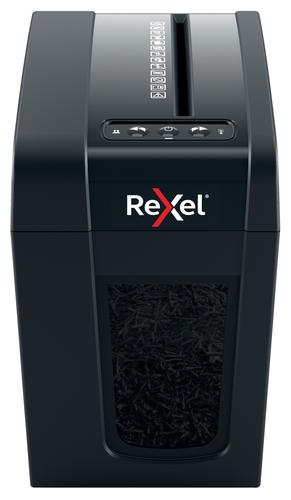 Rexel Secure X6 SL Slim Cross Cut Shredder 10 Litre 6 Sheet Black 2020125