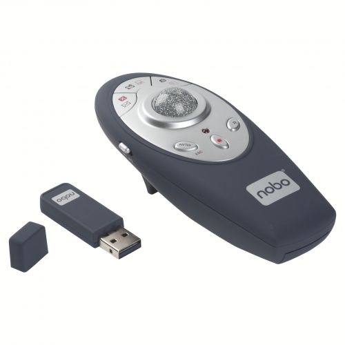 Nobo P3 Presenter Remote and Mouse with Red Laser 1902390