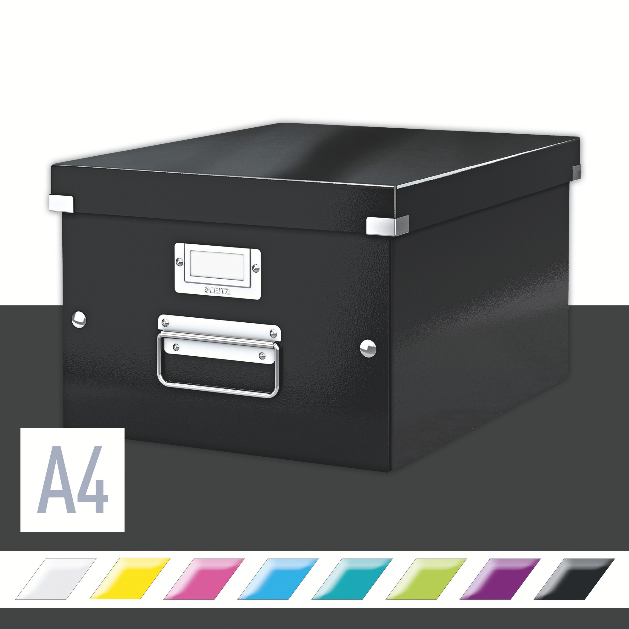 L:STORAGE BOX C&S WOW MEDIUM BLACK