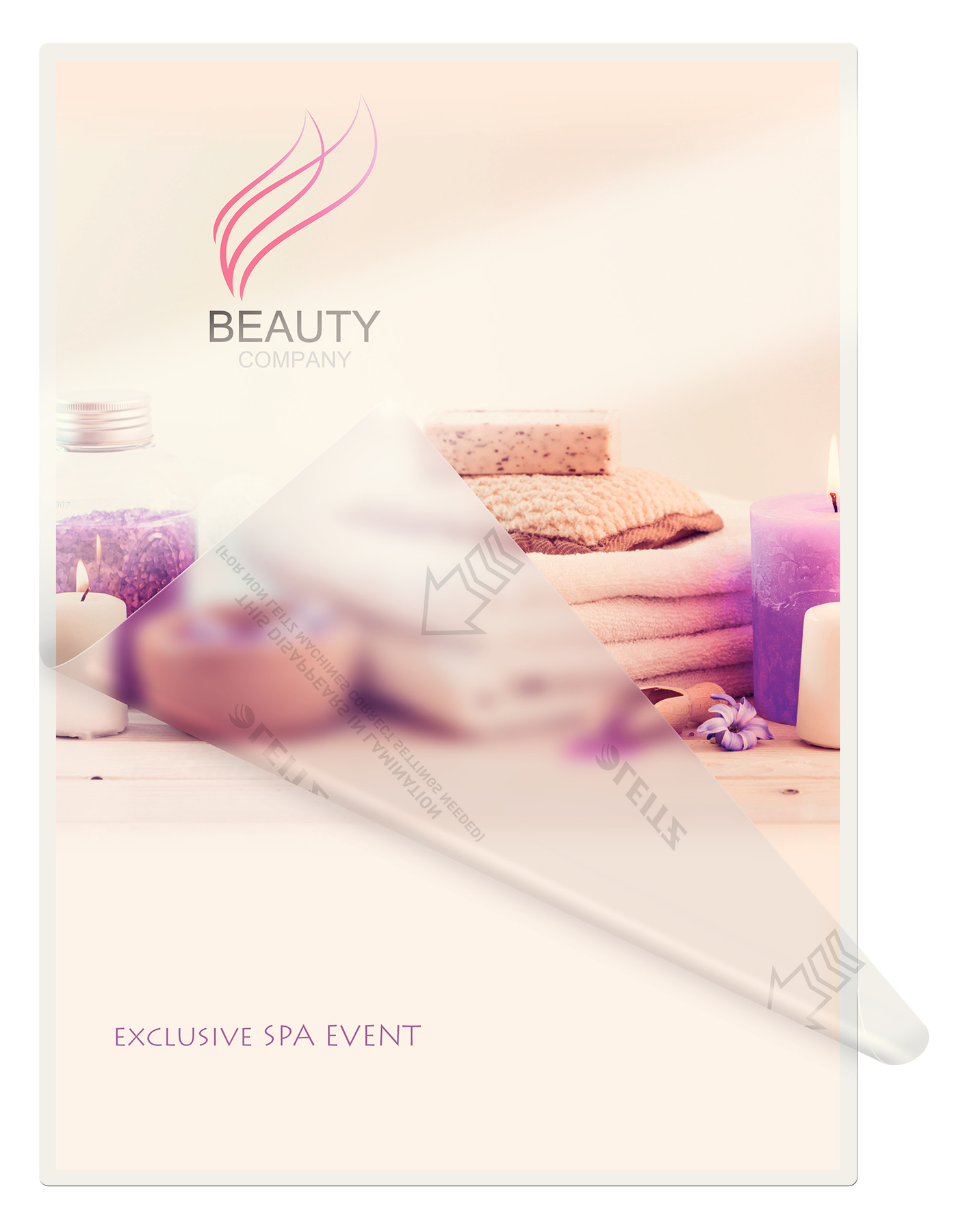 L:LAM.POUCH UDT A3 125MIC 100PCS