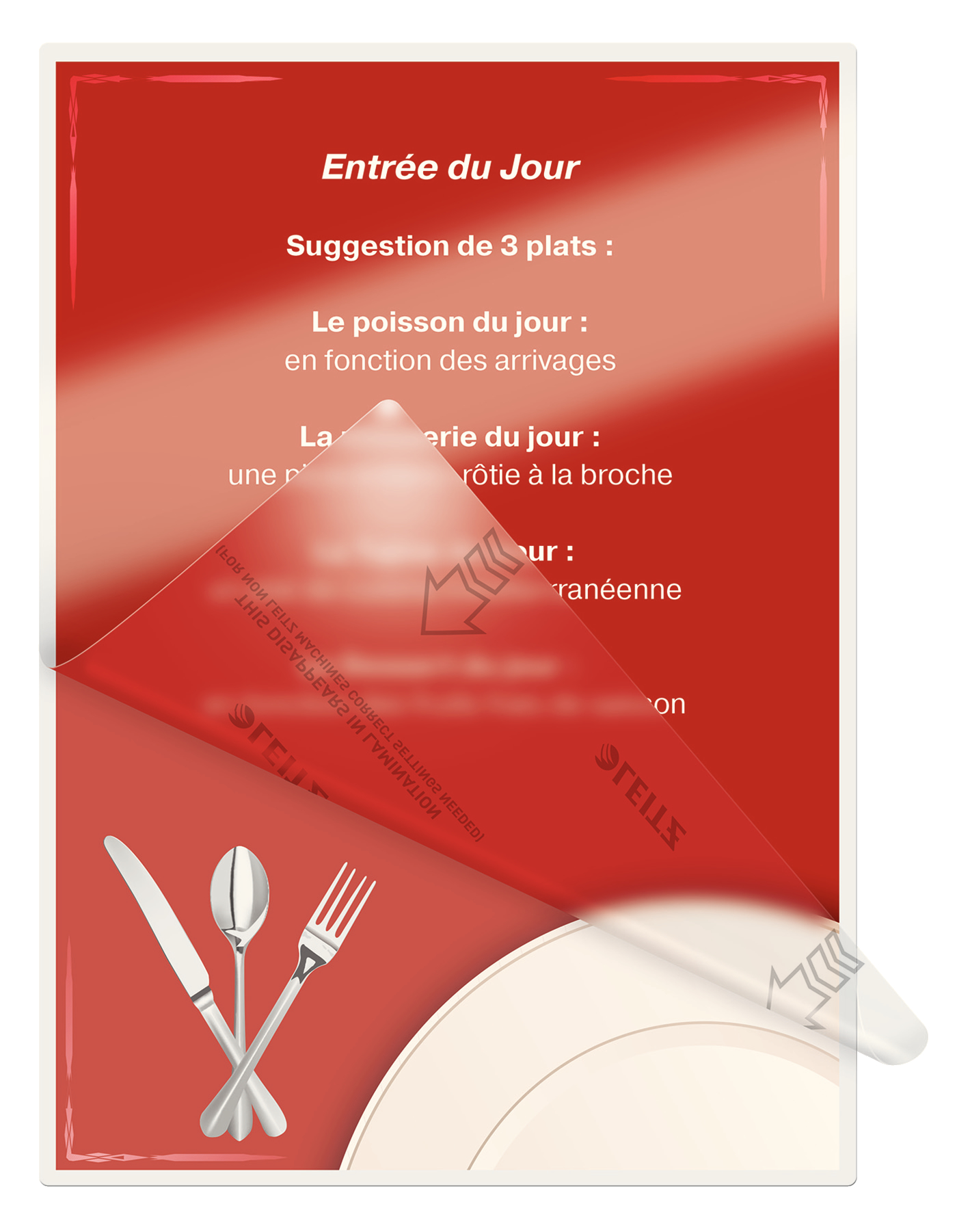 L:LAM.POUCH UDT A3 175MIC 100PCS