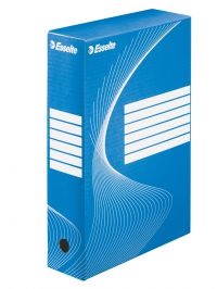 E:ARCHIVE BOX BOXY 80MM BLUE
