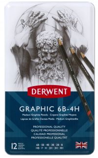 DERWENT GRAPHIC MEDIUM (12)TIN