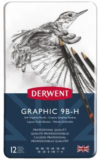D:PENCIL GRAPHIC SOFT 12PCS
