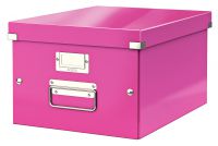 LEITZ CLICK&STORE MED BOX PINK 60440023