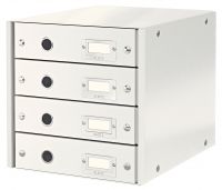 L:DRAWER CABINET C&S WOW 4DRAWER WHITE