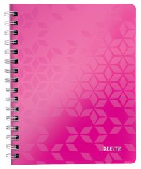 L:NOTEBOOK WOW A5 PP RULED PINK