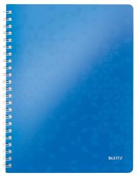 L:NOTEBOOK WOW A4 PP RULED BLUE