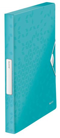L:BOX FILE WOW A4 PP 30MM ICE BLUE