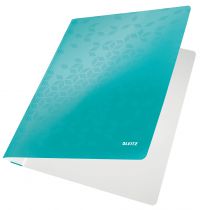 L:FLAT FILE WOW A4 CARDBOARD ICE BLUE