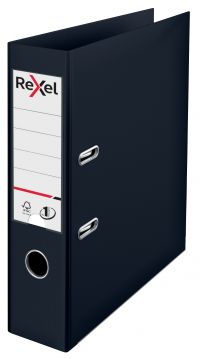 REXEL CHOICES LEVER ARCH 75MM A4 BLK