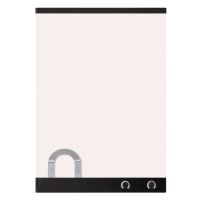 RX:BOARD ENVISION DRYWIPE 430X580MM