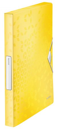 L:BOX FILE WOW A4 PP YELLOW