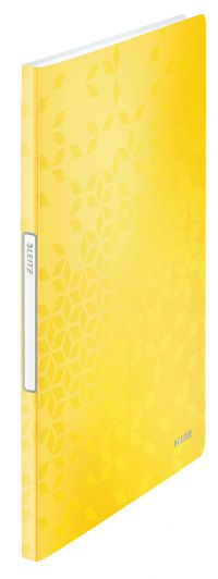 L:DISPLAY BOOK WOW A4 PP 20POCKETS YELL