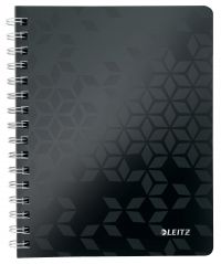 L:NOTEBOOK WOW A5 PP RULED BLACK