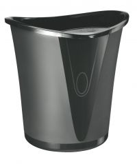 L:WASTE BIN ALLURA 18L BLACK