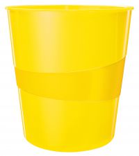 L:WASTE BIN WOW 15L YELLOW