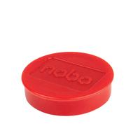 Nobo Whiteboard Magnets 38mm Red (Pack 10) - 1915314