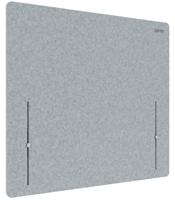 L:HEIGHTADJUSTABLE DESK DIVIDER 70X80 GY