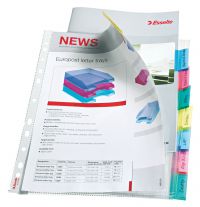 E:INDEX POCKET PREMIUM A4PP 8TAB 130Âµ C