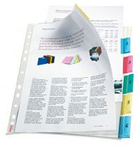 E:INDEX POCKET PREMIUM A4PP 6TAB 130Âµ C