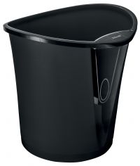 E:WASTE BIN INTEGO 18L BLACK