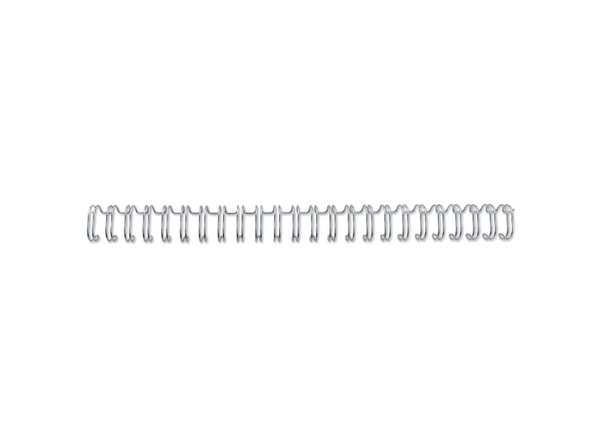GBC 3:1 WIRE NO8 A5 SILV (250)