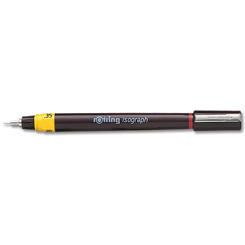 Rotring Isograph for Pen Precise Line Width to ISO 128 and ISO 3098/1 0.25mm Nib Ref S0202130 Rotring Isograph for Pen Precise Line Width to ISO 128 and ISO 3098/1 0.25mm Nib Ref S0202130