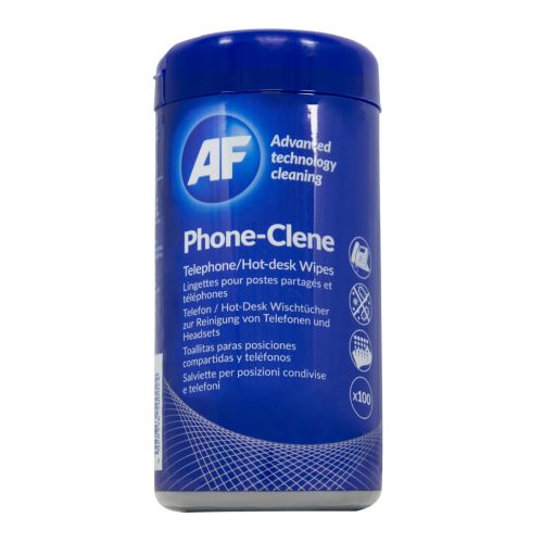 Telephone AF Phoneclene Hygienic Wipes Tub (Pack 100) PHC100T