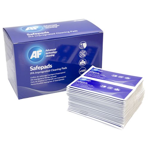 AF Safepads Cleaning Pads (Pack 100) SPA100