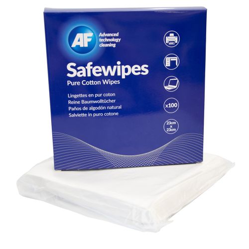 AF Safewipes Pure Cotton Wipes (Pack 100) SWI100