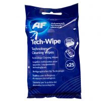 AF TECH-WIPE CLEANING WIPES (PACK 25) AM