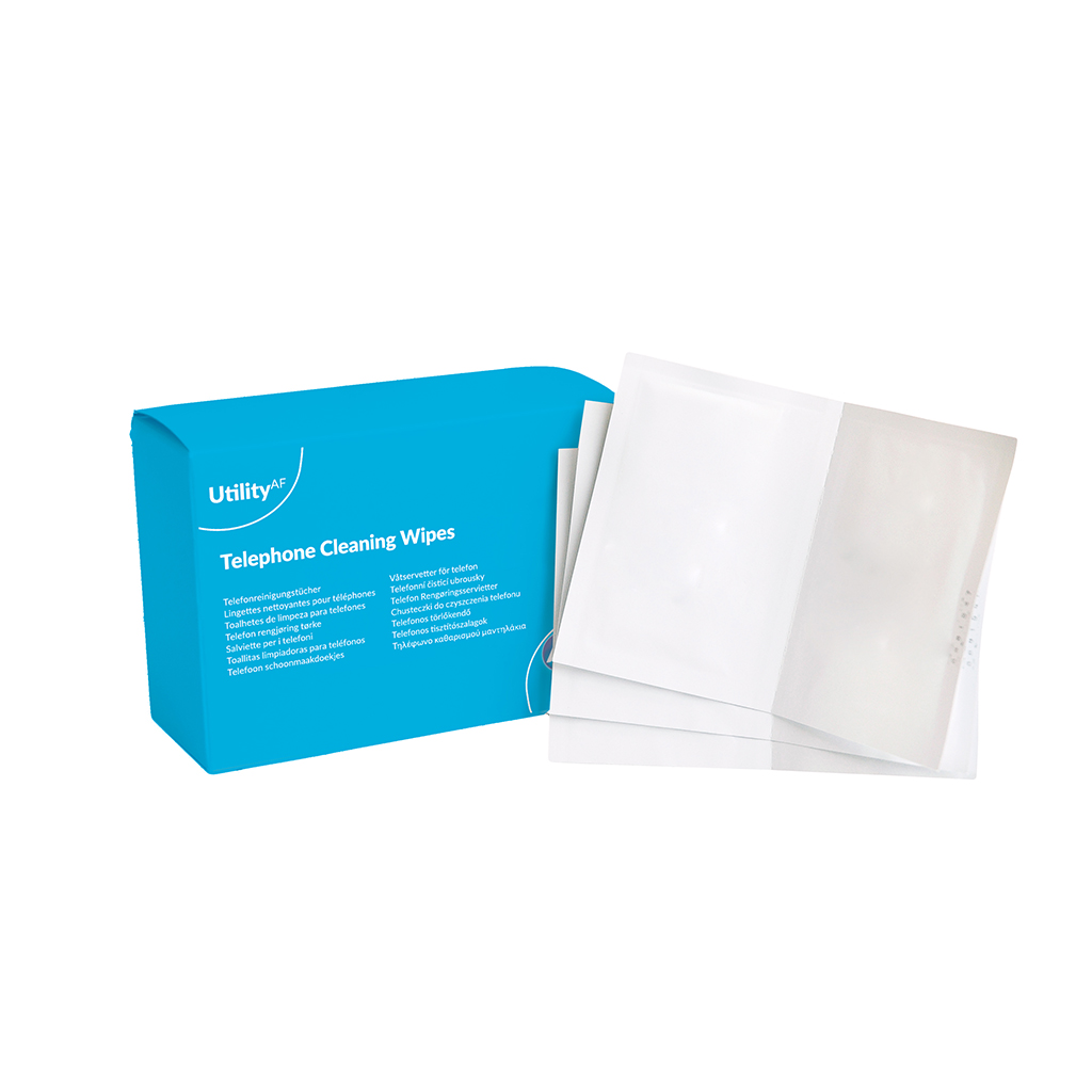 Value Desk and Telephone Wipes PK20