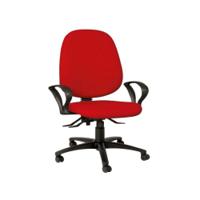 HIGH BACK OPERATOR ARM CHAIR