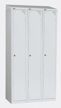 TRIPLE SLOPING TOP FOR LOCKERS