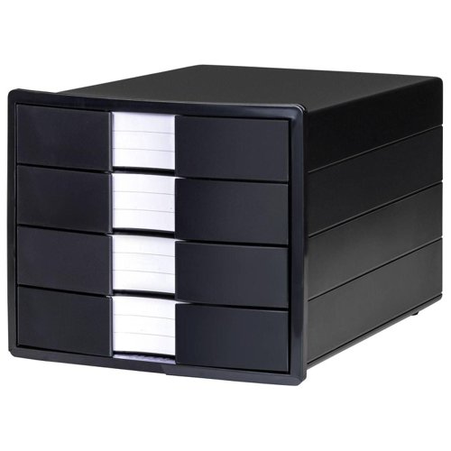 Han Inpuls 4 Drawer set, Eco black Han Inpuls 4 Drawer set, Eco black