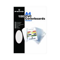 PAVO A4 PVC CLEAR COVERS, 180 MICRON