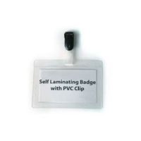 PAVO SELF LAMINATING BADGE 54X90MM